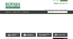 Desktop Screenshot of bovara.com.au